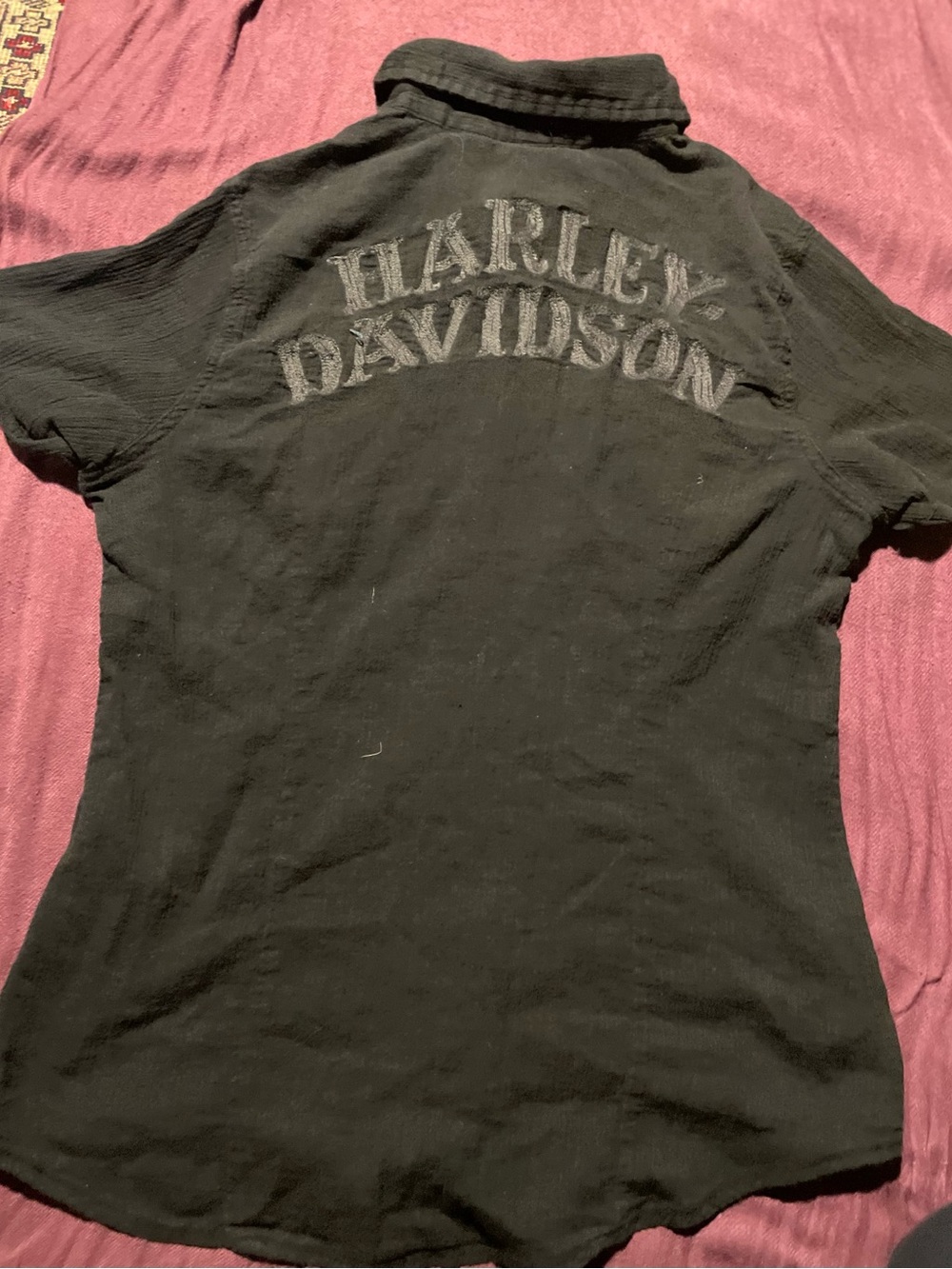 Women’s Harley Davidson button up